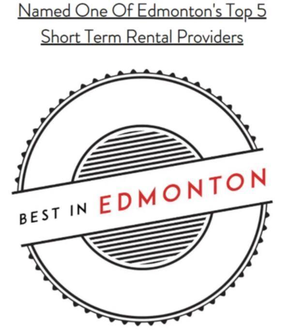*New* Modern Suite King Bed! Netflix! Sleeps 4! Edmonton Luaran gambar